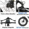 F6 BOOST Bici elettrica pieghevole per adulti, 250 W, Anteprima dell’immagine prodotto 10