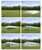 Partytent 8x12 m PREMIUM – PVC 500 g/m², brandvertragend, Productafbeelding-voorbeeld 12