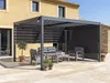 Pergola bioclimatique avec 2 stores en aluminium "Windsor" Voir les images du produit 2