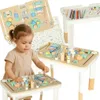 Lulilo Tavolo manipolativo montessori colorato Anteprima dell’immagine prodotto 14