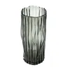 Design Blumenvase aus Glas Hugo Ø 12 x 30cm - smoke Produktbild-Vorschau 5
