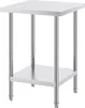 Table de préparation SucceBuy en acier inoxydable, 61 x 61 Voir les images du produit 1