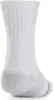 Ponožky UA AD Playmaker 1pk Mid-WHT Náhled obrázku produktu 3