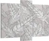 Bild auf Leinwand - Leinwandbild - Feder Grafiken - 95x80cm Produktbild-Vorschau 1