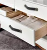 6er Set Ledergriffe Vintage Leder Möbelgriffe – Produktbild-Vorschau 5