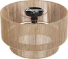 BELIANI Lampa sufitowa naturalna jutowy klosz czarna Podgląd zdjęcia produktu 4