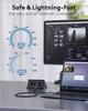 Goobay 70754, USB C, RJ-45, 10 m, Černá, Stříbrná Náhled obrázku produktu 7