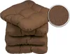 Sunnypillow 4er Set Stuhlkissen 40x40 cm Bequeme 8cm Produktbild-Vorschau 1