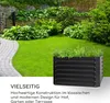 Blumfeldt Hochbeet, Großes Hochbeet aus Metall, Schmales Produktbild-Vorschau 2