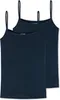 Schiesser Damen   2 er Pack Spaghettitop Gr. M  dunkelblau Produktbild-Vorschau 1