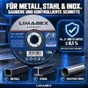 Trennscheiben 125 x 1.2 mm Metall Stahl Edelstahl INOX Produktbild-Vorschau 4