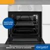 Exquisit Einbaubackofen, Backofen Einbaugerät Silber, 62 L Produktbild-Vorschau 5