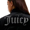 Juicy Couture Margo Juicy Velour Puffa Jacket ZWART L Productafbeelding-voorbeeld 2