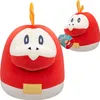 A red and white plush toy of a Pokemon character, with a smaller version of the same toy in the background. Náhled obrázku produktu