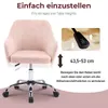 Chaise de bureau avec accoudoirs, chaise pivotante à Voir les images du produit 2