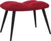 vidaXL Relaxsessel mit Hocker Weinrot Samt Produktbild-Vorschau 15