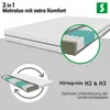 Schlaftroll Taschenfederkernmatratze 140x200 cm H2/H3 – 256 Produktbild-Vorschau 2