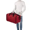 60 L Reisetasche Saunatasche Sporttasche Fitnesstasche RED Produktbild-Vorschau 7