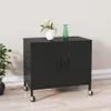 vidaXL Armoire de stockage noire 60x35x56 cm acier Voir les images du produit 2