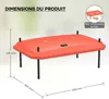 Fudajo Panneau chauffant – 40 x 60 cm – 66 W – pour élevage Voir les images du produit 4