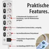 Brennenstuhl Steckdosenleiste 6-fach 2m inkl. Schalter Produktbild-Vorschau 22