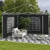 Outsunny Jeu de 2 parties latérales pour pavillon 3x3/3x6 Voir les images du produit 2