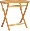 vidaXL Tavolo da giardino pieghevole 85x76 cm in legno Anteprima dell’immagine prodotto 17