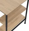 Psací stůl Donegal 140x60x76,5cm - světlé průmyslové dřevo, Náhled obrázku produktu 3