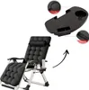 Chaise de jardin Chaise longue Transat pliable avec coussin Voir les images du produit 5