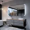 Badspiegel mit LED Beleuchtung - Seattle - 190 cm, 90 cm Produktbild-Vorschau 4