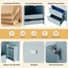 Mobile da bagno sospeso okwish con due cassetti e sportello Anteprima dell’immagine prodotto 5