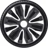 13" Zoll Radkappen Schwarz/Silber Radzierblenden Radblenden Produktbild-Vorschau 1