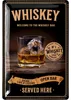 Retro Blechschild Whisky, Bar Schild, Whiskey Schild als Produktbild-Vorschau 7