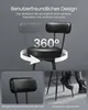 VASAGLE EKHO Kollektion - 360° drehbarer Barhocker, 2er Produktbild-Vorschau 7