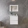 50 cm Badmöbel-Set Unterschrank mit Keramik waschtisch 2 Produktbild-Vorschau 3