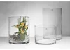 Glasvase, Dekoglas, Tischvase CYLI H. 20cm D. 25cm Produktbild-Vorschau 2