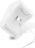 A white card reader with a charging cable plugged in. Produktbild-Vorschau