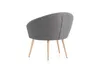 Fauteuil lounge stylé Lutz | gris | XDREAM fauteuil relax Voir les images du produit 2