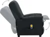 vidaXL Massagesessel Elektrisch Dunkelgrau Stoff Produktbild-Vorschau 10