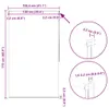 Vidaxl Tenda a rullo Damming Grigio 100 x 175 cm Anteprima dell’immagine prodotto 8