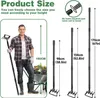 LEJIEYIN Záhradná motyčka 170 cm - ručná motyčka z Náhľad obrázku produktu 3