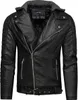 Recea Lederjacke für Männer Lazuli schwarz M Produktbild-Vorschau 1