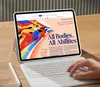 Tastaturhülle für iPad Air 13 ESR Ascend QWERTZ weiß mit Produktbild-Vorschau 5