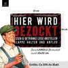 Retro Blechschild, Gaming Schild, HIER WIRD GEZOCKT Produktbild-Vorschau 3