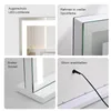 Heilmetz Hollywood Kosmetikspiegel mit Beleuchtung 60x52 Produktbild-Vorschau 4