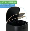 Poubelle de salle de bain YourCasa [5 L] - Poubelle de Voir les images du produit 9