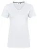 HAKRO Hakro Damen V-Shirt Baumwolle Tec #169 Gr. XS weiß Produktbild-Vorschau 2