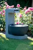 dobar Großer Design Garten-Brunnen mit Pumpe und LEDŽs, Produktbild-Vorschau 5