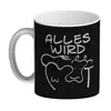 Alles wir KUHt Glitzer-Kaffeebecher in schwarz zum Thema Produktbild-Vorschau 2