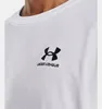 Under Armour Ua Logo Emb Heavyweight T-Shirt SS-Weiß Produktbild-Vorschau 8